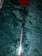 Espátula mezcladora de acero inoxidable, varilla espátula, para arte Dental de uñas, base de maquillaje, sombra de ojos, palo mezclador, herramientas de Color, 1 ud.