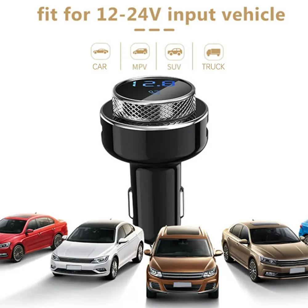 VEHEMO Car MP3 Player FM Transmitter Wireless Bluetooth 5.0 with Dual USB Charger QC3.0 Fast Charging Car Interior Accessories
VEHEMO Car MP3 Player FM Transmitter Wireless Bluetooth 5.0 with Dual USB Charger QC3.0 Fast Charging Car Interior Accessories