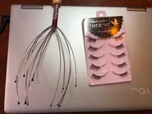 100% hecho a mano transparente tallos maquillaje pestañas 5 pares de la mitad de las pestañas falsas entrelazado Natural desordenado suave y gruesa pestañas falsas