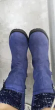 Botas De nieve aterciopeladas para Mujer, Zapatos cálidos De ante, a la moda, para invierno, 2020