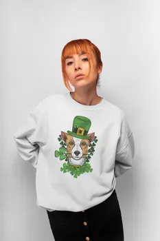 Angemiel Wear Hat Dog White Women Sweatshirts
Angemiel Wear Hat Dog White Women Sweatshirts