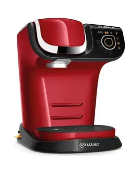 BOSCH TASSIMO MY WAY 2 multidrink coffee maker red-1500W-1.3L capacity-automatic 1 single button-SENSORTOUCH-includes FILT
BOSCH TASSIMO MY WAY 2 multidrink coffee maker red-1500W-1.3L capacity-automatic 1 single button-SENSORTOUCH-includes FILT