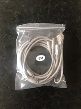 Cable Ethernet RJ45 y DC, Cable de red Lan para sistema de cámaras IP, 5M/10M/15M/20M/30M, CAT5/CAT-5e, opcional