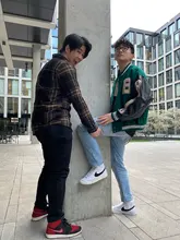 LACIBLE-Chaquetas de bloque de Color de retales para hombre, abrigos de béisbol Unisex, estilo Hip Hop, Fury Bone, Harajuku, chaqueta Bomber de calle, 2020SS