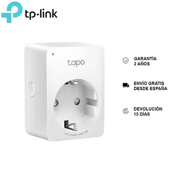 TP-LINK Tapo P100 (Pack 1), WiFi smart Mini plug, Android/iOS Compatible, remote controller, Wi-Fi 2.4 GHz, warranty 2 years
TP-LINK Tapo P100 (Pack 1), WiFi smart Mini plug, Android/iOS Compatible, remote controller, Wi-Fi 2.4 GHz, warranty 2 years