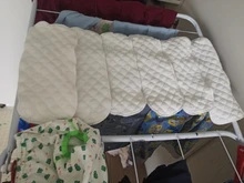 10 unids/lote bebé pañal de tela insertos pañal camisas reutilizables de algodón pañales para bebé recién nacido Niño lavable chico chica pañales