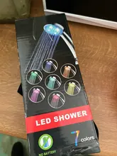 Shower-Head Led-Light Bathroom-Decor Changing Water-Saving Handheld 7-Color Glowing Automatic