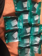 Ffp2-mascarilla reutilizable KN95 de 5 capas, máscara de tejido Reusable con filtro, color negro