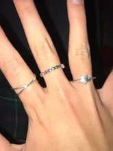 SILVERHOO-Anillo de 925 anillos de plata esterlina apilable para mujer, joyería fina de varios estilos, regalo bonito recomendado para novia