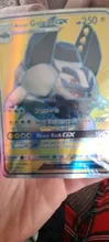 Pokemon GX-cartas brillantes TAKARA TOMY, juego de cartas VAMX de batalla, juguete para niños