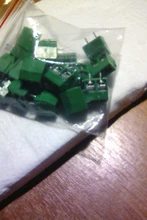 20 unids/lote de KF301-5.0-2P de paso, 5,0mm, Pin recto, 2P, Conector de Bloque de terminales PCB de tornillo, azul, verde, rojo, envío gratis