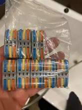 Miniconectores de Cable rápido, Conector de cableado de empalme de resorte compacto Universal, bloque de terminales Push-in, 422 SPL-2/3