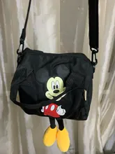 Nueva Disney Mickey Mouse dibujos animados chica bolso de los niños bolsa de almacenamiento de las niñas de dibujos animados Mickey Minnie Mouse bolso bolsos de hombro