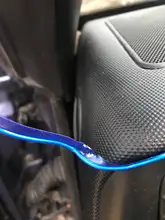 1M / 2M / 3M / 5M Interior del coche Lámpara decorativa LED Cableado EL tira de neón para Auto DIY Luz ambiental flexible USB Fiesta Atmósfera Diodo Cartelera Letrero Decoración de vacaciones Luces