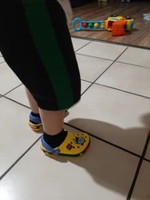 De moda niño niña playa zapatillas Sandalias de verano zapatos para niños con dibujos animados EVA resistencia transpirable antideslizante bebé