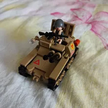 WW2 Normandía Reino Unido nos Armada Alemana juegos de bloques de construcción ladrillos juguetes de la II Guerra Mundial 2 vehículo militar Pershing Pantera tanques