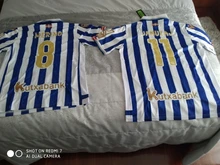 2021 Real Sociedad HOME away Jersey Camiseta de Fútbol OYARZABAL SILVA X PRIETO Real Sociedad Final de Copa del Rey 2019-20