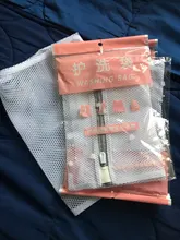 Bolsas de malla con cremallera para lavado de ropa interior, organizador de lavandería, gris