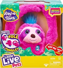 Original Little Live Pets Rollo The Sloth Bendable Arms Electronic Plush Toy Interactive Toys for Kids Talking Toys Funny Gifts 
Original Little Live Pets Rollo The Sloth Bendable Arms Electronic Plush Toy Interactive Toys for Kids Talking Toys Funny Gifts