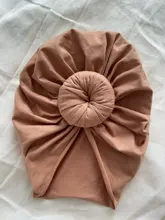 Sombrero de bebé suave con lazo de flores, sombreros para bebé niña turbante para niños pequeños, banda para el pelo, gorro, gorra para bebé recién nacido