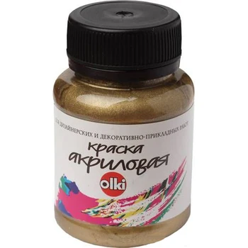 Acrylic paint for metallic design
Acrylic paint for metallic design