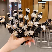 Double Bangs Hairstyle Hair Clips Hairpin Head Hoop Twist Plait Clip Front Alice Headband Beauty Tool Bezel With Hair Clips 
Double Bangs Hairstyle Hair Clips Hairpin Head Hoop Twist Plait Clip Front Alice Headband Beauty Tool Bezel With Hair Clips