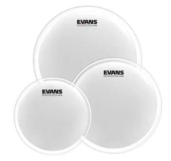 Etp-uv2-s uv2 coated Tom standard plastic set for Tom drum (12, 13, 16 "), Evans
Etp-uv2-s uv2 coated Tom standard plastic set for Tom drum (12, 13, 16 "), Evans