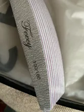 Archivo de clavo de doble lado de la lima de uñas Buffer 100/180 Trimmer de búfer en el arte de uñas Ongle de uñas arte herramienta