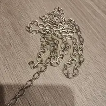 Cadenas ovaladas de acero inoxidable hechas a mano, accesorios para fabricación de joyas y collares, 1M