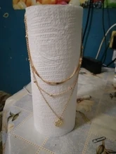 Collar con colgante de loto multicapa para mujer, cadena de cuello para mujer, collar llamativo para mujer, novedad, venta al por mayor