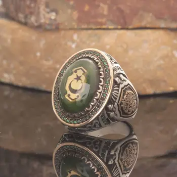 925 Sterling Green Spin Stone Hagia Sophia Model Silver Ring Fashion Turkish Premium Quality Handmade Jawelery
925 Sterling Green Spin Stone Hagia Sophia Model Silver Ring Fashion Turkish Premium Quality Handmade Jawelery