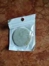 DeceMars-Soporte de paleta adhesiva, pegamento para extensión de pestañas, piedra redonda verde, 1 ud., herramienta de maquillaje