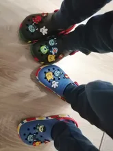 De moda niño niña playa zapatillas Sandalias de verano zapatos para niños con dibujos animados EVA resistencia transpirable antideslizante bebé