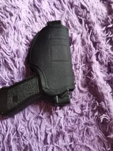 Funda de nailon suave y cómoda, funda de nailon con Clip de Metal, táctica, tipo de mano derecha, Revolver Glock Colt