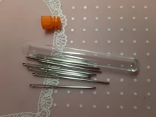 9 Uds tejedores lana ojo grande agujas romas de aguja de coser aguja de oro bordado tapicería cosida a mano herramientas