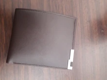 Cartera de piel sintética para hombre, billetera corta de cuero Retro, Horizontal, multitarjeta, de lujo, monedero de Color puro a la moda