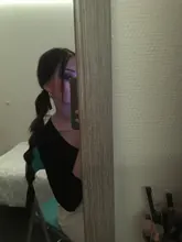 HOUYAN-Cola de Caballo larga de burbuja para mujer, linterna negra, coleta con cordón, accesorios para el cabello, coleta sintética a la moda