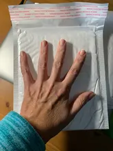 Lote de 50 unidades de bolsas tipo sobre de espuma blanca, sobres acolchados autosellados, sobres con bolsa de burbujas para correo, paquetes de envío