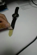 Reloj de pulsera sencillo informal para hombre y mujer, banda de reloj de cuero PU con esfera redonda para parejas, XRQ88