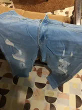 Pantalones vaqueros ajustados con agujeros rasgados para hombre, Vaqueros informales de tubo de longitud completa, ajustados de talla grande, de algodón sólido elástico para hombre, Vaqueros desgastados