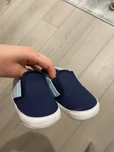 Zapatos de suela blanda para bebés, informales, de retales a rayas, de 0 a 18 meses, 2018