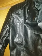 Jacket Coats Bomber Faux-Leather Basic Winter Women Short Punk FTLZZ Autumn Soft Female