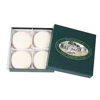 Mitchell's Wool Fat gift case 4 soaps x 150g 
Mitchell's Wool Fat gift case 4 soaps x 150g
