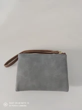 Cartera pequeña con hojas grabadas para mujer, monedero de marca, Cartera de piel sintética suave para mujer, tarjetero, Mini bolso de mano para chica