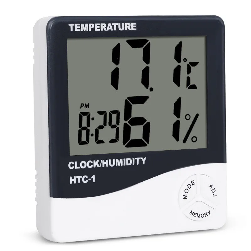 Электронный Температура измеритель влажности термометр гигрометр Метеостанция