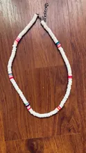 Gargantilla Bohemia con cuentas de barro colorido para la playa collar de arcilla polimérica Boho Arco Iris joyería ajustable para mujeres y niñas