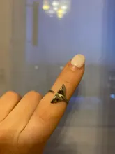 Anillos abiertos sencillos para mujeres y niñas, joyería geométrica de hoja de cola de ballena, barra de latido del corazón, anillo de dedo plano, 2020