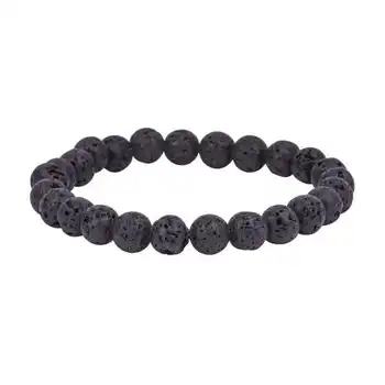 KUTAYDAN 925 Sterling Black Lava Stone Men Bracelet
KUTAYDAN 925 Sterling Black Lava Stone Men Bracelet
