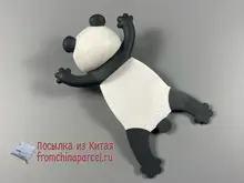Marcapáginas con dibujos de Panda y Shiba Inu, Material de PVC, en estéreo 3D, Material escolar, Material de papelería, 1 unidad