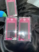 Abonnie-Extensión de pestañas, Cilio Individual de visón sintético Natural, 0,05-0,25mm, rizado B/C/D, maquillaje de belleza de 8-17mm